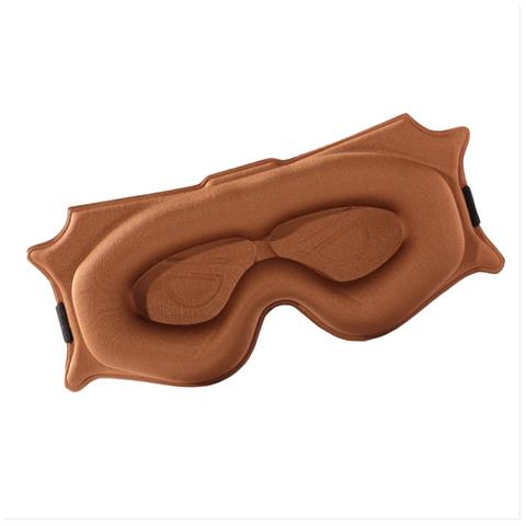 Mascherina Per Dormire Sagomata 6d - Massimo Comfort E Oscurità Brown - Foto 3