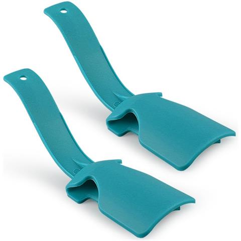 Scarpetta Per Scarpe Lazy (2 Pezzi) In Plastica Pp, Facile Da Usare, Compatibile Con Scarpe It Blue - Foto 1