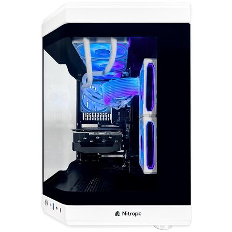 Pc Gaming Pack Platinum Bianco - I7-14700kf, Rtx 5060 Ti 16 Gb, 32 Gb Ddr5, 2 Tb M2, Win11, Monitor 27"" 2k 165hz Curvo E Accessori Gaming Completi - Pronto Per Giocare - Foto 2