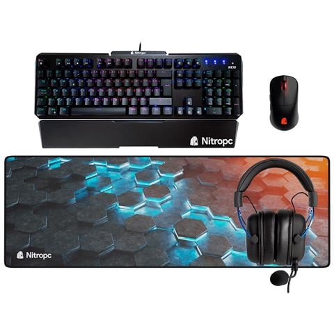 Pc Gaming Pack Platinum Bianco - I7-14700kf, Rtx 5060 Ti 16 Gb, 32 Gb Ddr5, 2 Tb M2, Win11, Monitor 27"" 2k 165hz Curvo E Accessori Gaming Completi - Pronto Per Giocare - Foto 6