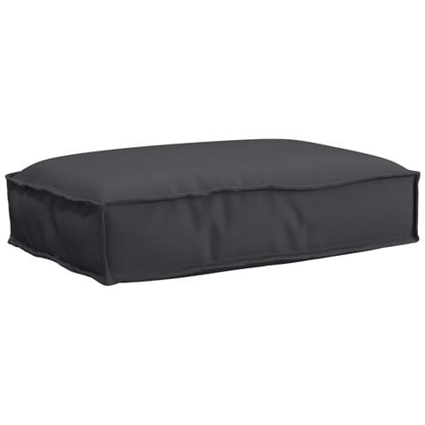 Cuscino per pallet per seduta nera 60x40x8 cm in tessuto Oxford - Foto 1