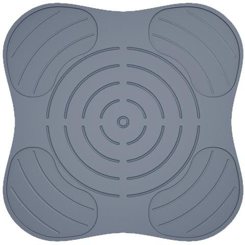 Protezione In Silicone Per Friggitrice Ad Aria Compatibile Con Ninja Fn101gy, Tappetino Da Cucina Riutilizzabile, Grigio - Foto 1