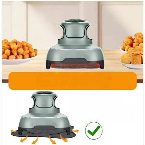 Protezione In Silicone Per Friggitrice Ad Aria Compatibile Con Ninja Fn101gy, Tappetino Da Cucina Riutilizzabile, Grigio - Foto 2