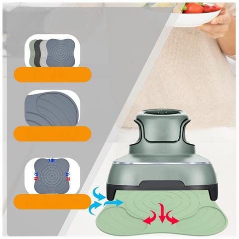 Protezione In Silicone Per Friggitrice Ad Aria Compatibile Con Ninja Fn101gy, Tappetino Da Cucina Riutilizzabile, Grigio - Foto 3
