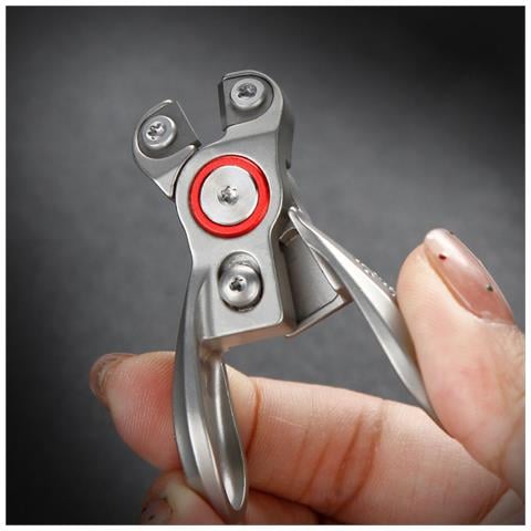 Mini Forbici Da Pesca - Taglierina In Acciaio Inox Con Impugnatura Antiscivolo - Foto 2