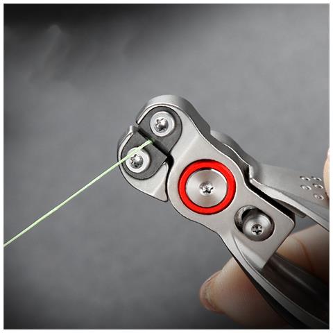 Mini Forbici Da Pesca - Taglierina In Acciaio Inox Con Impugnatura Antiscivolo - Foto 5