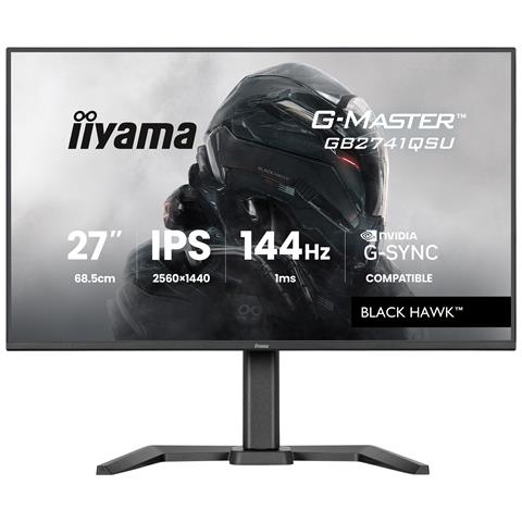 G-MASTER GB2741QSU-B1 Monitor PC 68,6 cm (27") 2560 x 1440 Pixel Nero - Foto 1