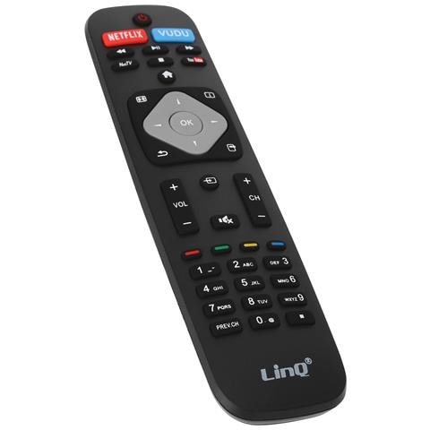 Telecomando Universale Per Televisori Philips Con Portata 8 M, Nero - Foto 1