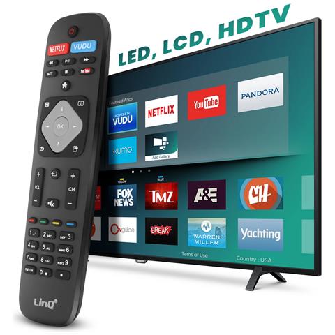 Telecomando Universale Per Televisori Philips Con Portata 8 M, Nero - Foto 5