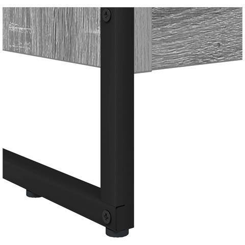 Armadio per Libri Grigio Sonoma 80 x 30 x 155 cm - Foto 9