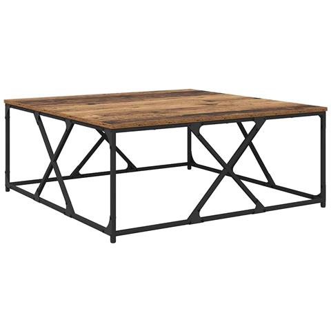 Tavolino da salotto Legno vecchio 100 x 100 x 40 cm - Foto 1