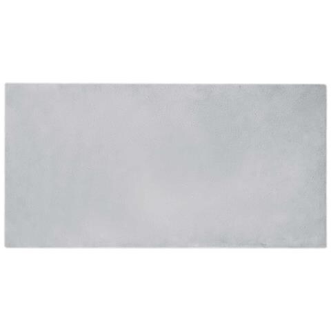 Tappeto in Pelliccia Sintetica di Coniglio Olite Grigio - Foto 1