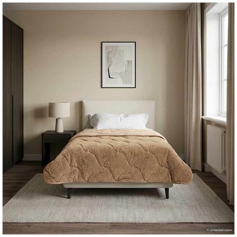 Duvet Estivo Talpa 140 x 220 cm Microfibra e Fleece Teddy - Foto 2