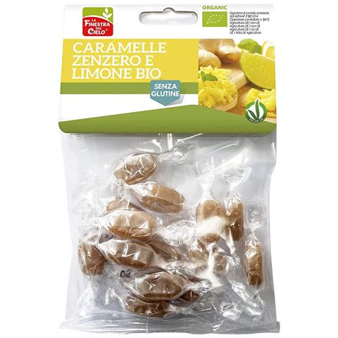 Caramelle Zenzero e Limone Bio 50 g - Foto 1
