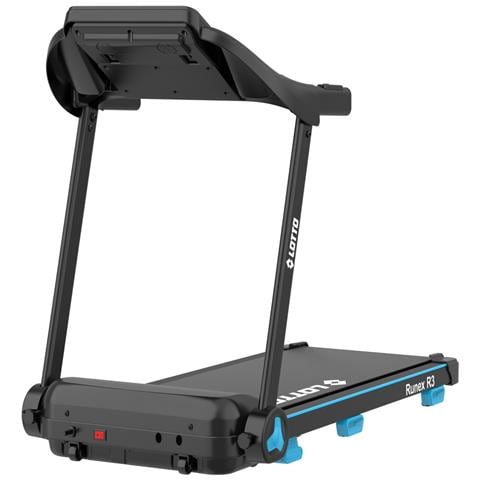 Tapis Roulant Elettrico Runex R3, 2 Hp, 8 Km /h, Inclinazione Manuale 2 Livelli, Superficie 105x40 Cm, Bluetooth, Fitshow, Kinomap, Zwift, Led, 12 Programmi, 100% Pieghevole, 100 Kg - Foto 4