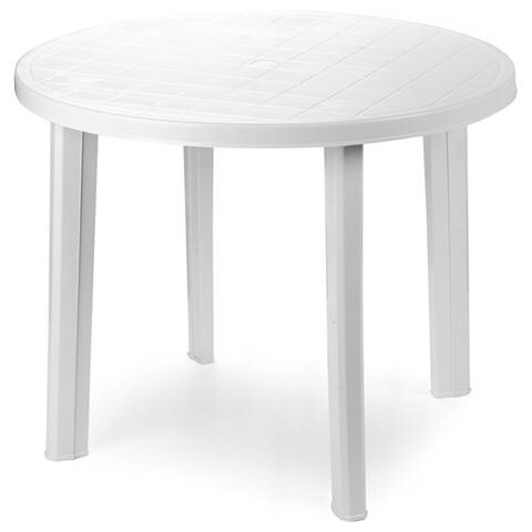 Tavolo Tondo Colore Bianco - Foto 1
