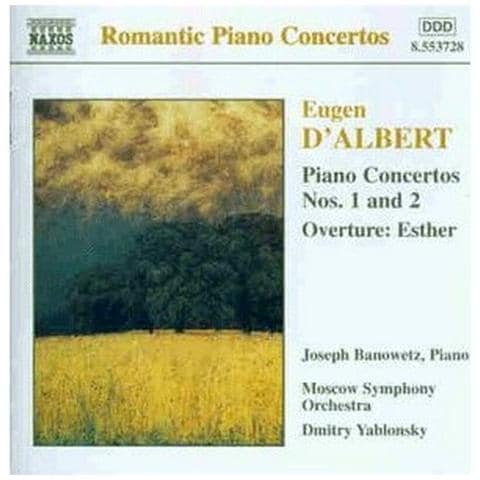 D'albert Eugen - Concerto Per Pianoforte N. 1 Op. 2, N. 2 Op. 12, Esther (ouverture) - Foto 1