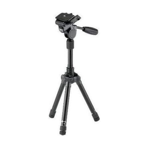 Treppiede con Testa a 3 Movimenti Altezza Max 156 cm Nero V13246-EU - Foto 1