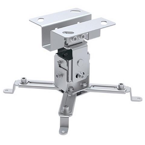 ICA-PM 2S - Supporto a Soffitto per Proiettori Estensione 130 mm Silver - Foto 1