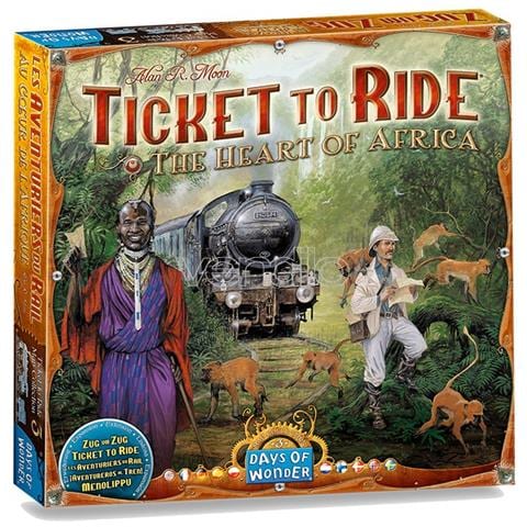 Ticket to Ride esp. The Heart of Africa - Foto 1
