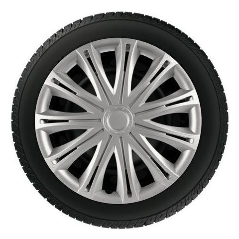 Copricerchi Auto Universali 14 Pollici Tech-one Spark Silver 31586 - Foto 2