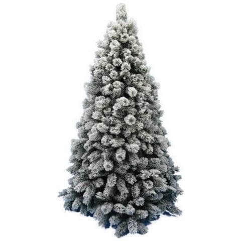 Albero Di Natale Innevato Modello Cortina New Top Altezza 225 Cm - Foto 1
