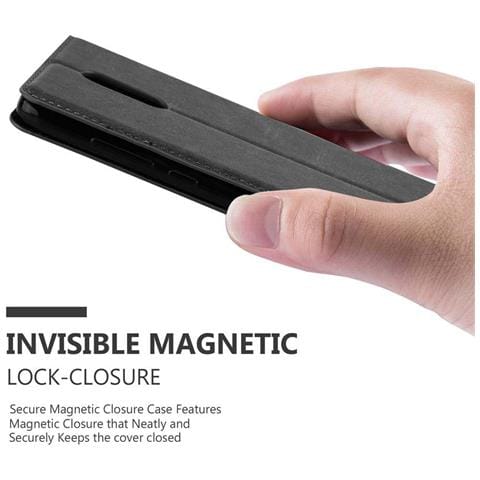 Custodia Compatibile Con Xiaomi Redmi Pro In Nero Di Notte - Coperchio Protettiva Con Chiusura Magnetica, Funzione Stand E Tasca Per Le Carte - Foto 9