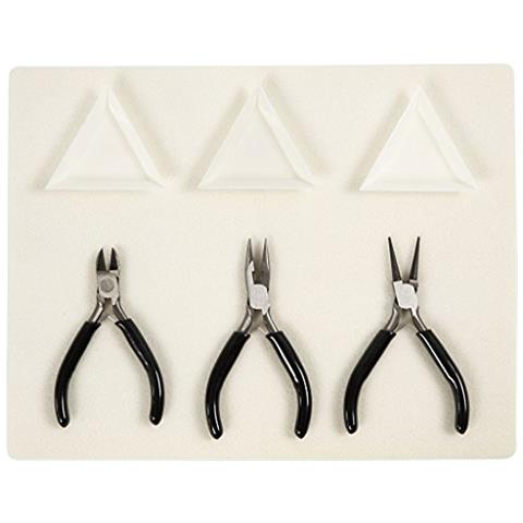 Strumenti Di Base Per La Creazione Di Gioielli, L: 10+11+12 Cm, 1 Set - Foto 1
