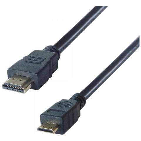 26-7199 Cavo Hdmi 2 M Hdmi Tipo A [ standard] Hdmi Type C [ mini] Nero (2m Hdmi To Mini Hdmi Conn - Cable M / m Black Gld Conn)  - Foto 1