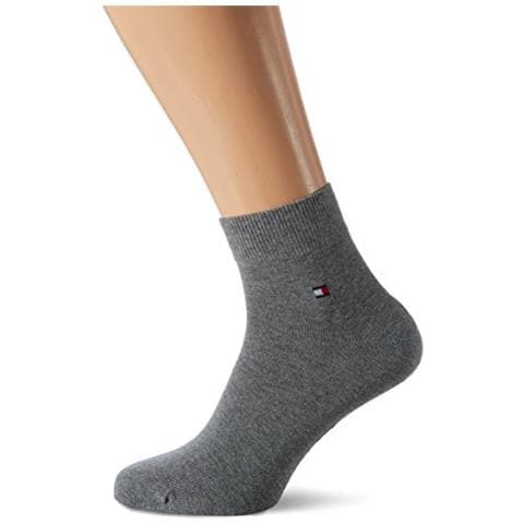 Th Men Quarter 2p, Calze Uomo, Grigio (middle Grey Melange 758), 39/42 - Confezione Da 2 - Foto 1