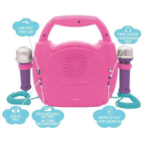 Altoparlante Bluetooth Unicorno - Effetti Di Luce, Microfoni E Batteria Ricaricabile - Foto 2