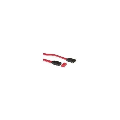 Serial ATA Data cable, straight, Red, 1.0m, Rosso - Foto 1