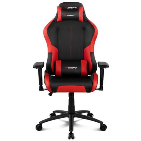 Innovation Dr250 - Universal-gamingstuhl - 150 Kg - Gepolsterter Sitz - Gepolsterte Rckenlehne - Universal - Schwarz / rot (dr250r)  - Foto 1