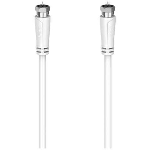 00205065 Cavo Coassiale 5 M F Bianco - Foto 1