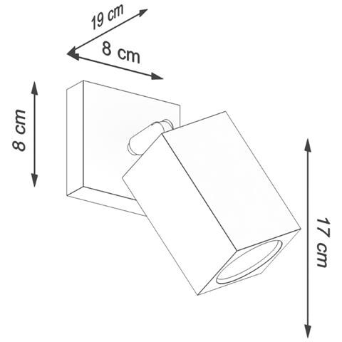 Applique Da Pareta In Legno Keke Sollux Legno 170x190x80 Mm Legno - Foto 11