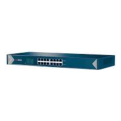 Switch 16 Port Gigabit Unmanaged Switch 16 Gigabit Rj45 Ports, 19-inch Rack-mountable Ste - Foto 1
