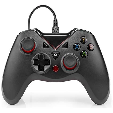 Joystick Cablato Alimentato Via Usb-a Con 12 Pulsanti Di Azione, Nero - Foto 1