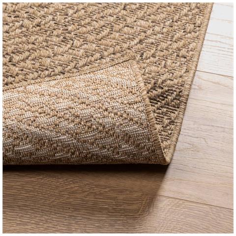 Tappeto 120x170 Cm Aspetto Iuta Per Interni Ed Esterni - Foto 2