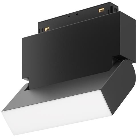 Base Di Illuminazione Basic Per Binario Moderno Alluminio Nero 10w Luce Calda - Foto 1