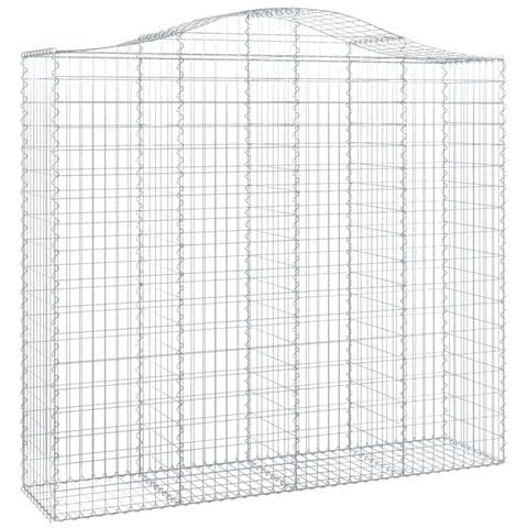 Cesto Gabbione Ad Arco 200x50x180/200 Cm Ferro Zincato - Foto 1