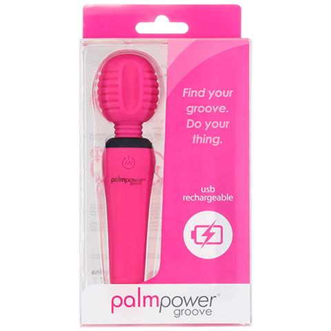 Massaggiatore A Bacchetta Palmpower Groove Fucsia - Foto 7