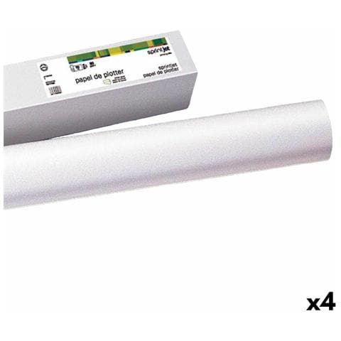 Rotolo Di Carta Per Plotter 50 M Bianco (4 Unità) - Foto 1