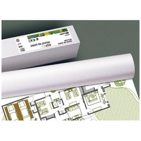 Rotolo Di Carta Per Plotter 50 M Bianco (4 Unità) - Foto 2