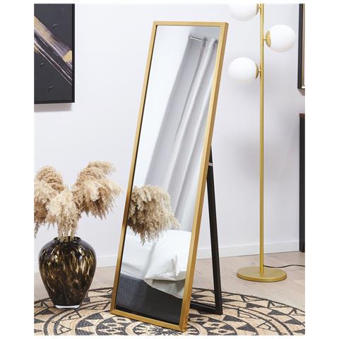 Specchio Da Terra Oro 40 X 140 Cm Torcy - Foto 1