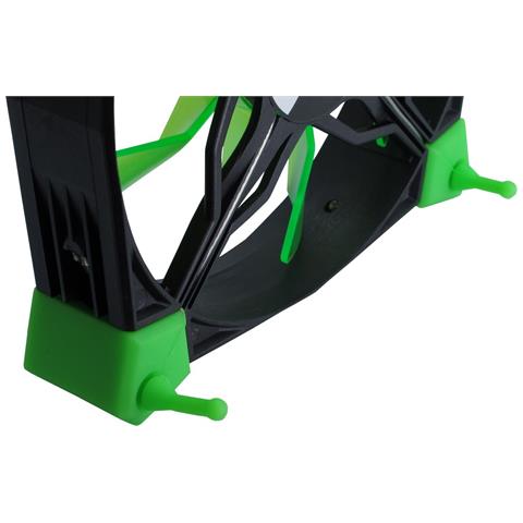 CobaNitrox N-120-GR Case per computer Ventilatore 12 cm Nero, Verde - Foto 2