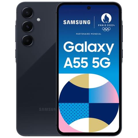 Galaxy A55 5G Enterprise Ed. 128GB 8GB Ram Display 6.6" Dual SIM ibrida USB tipo-C5000 mAh Blu Marino - Foto 1