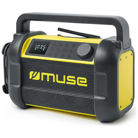 Altoparlante Bluetooth Portatile 20w Rinforzato Waterproof Ipx6, Nero / Giallo - Foto 1