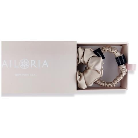 Doux Set Scrunchies S E M In Seta - Foto 4