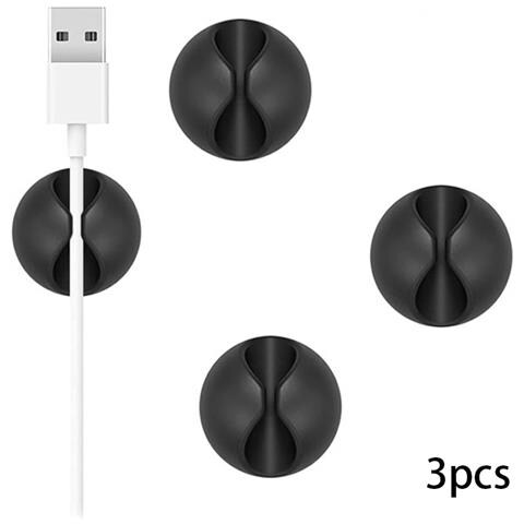 Organizzatore Per Cavi A 3 Pezzi Black - Foto 2