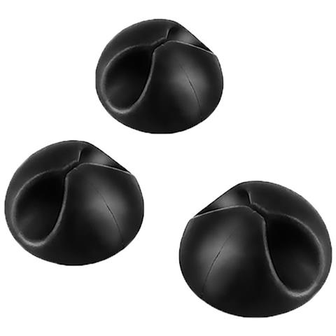 Organizzatore Per Cavi A 3 Pezzi Black - Foto 1